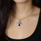 Jagger Mock Up Circle Necklace