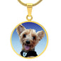 Jagger Mock Up Circle Necklace