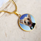 Jagger Mock Up Circle Necklace