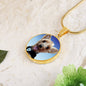 Jagger Mock Up Circle Necklace