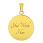 Jagger Mock Up Circle Necklace