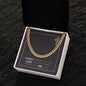 Faith In God Cuban Link Necklace For Men M50