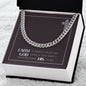 Faith In God Cuban Link Necklace For Men M50