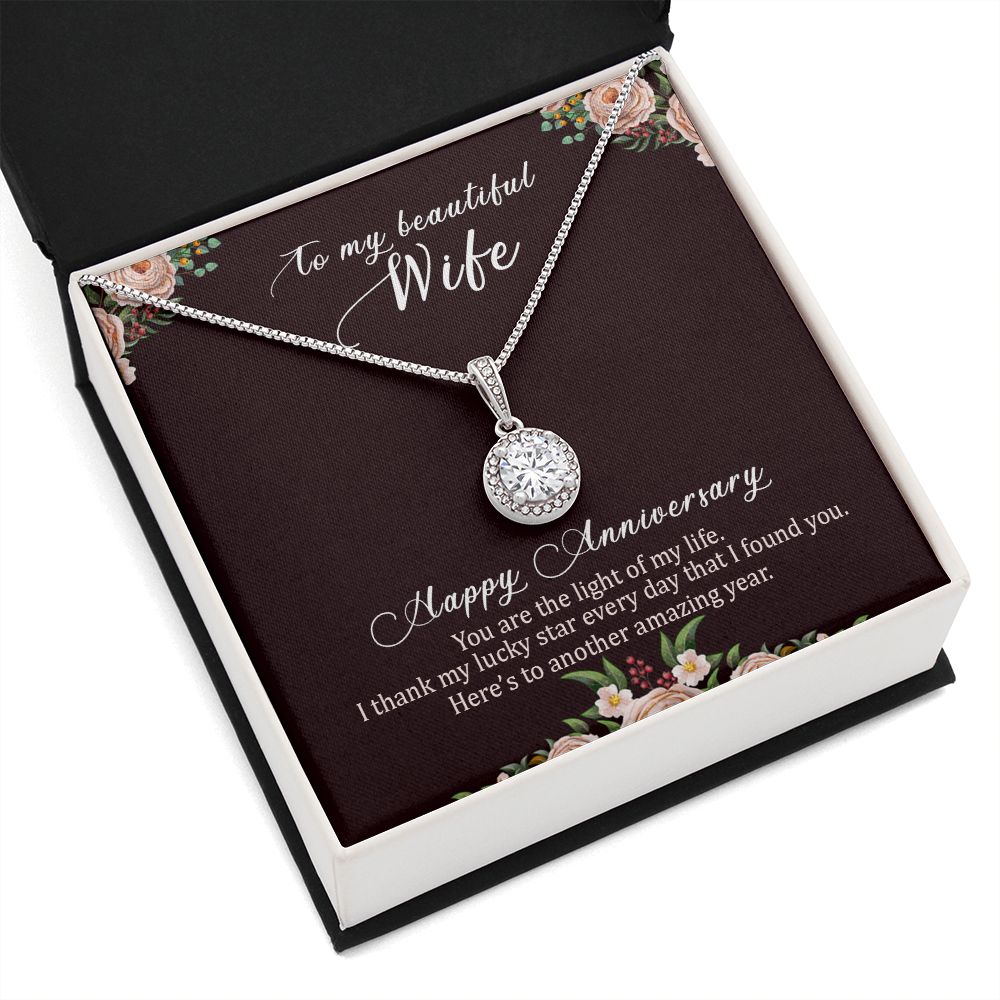 To my beautiful wife happy anniversary Eternal Hope Necklace -