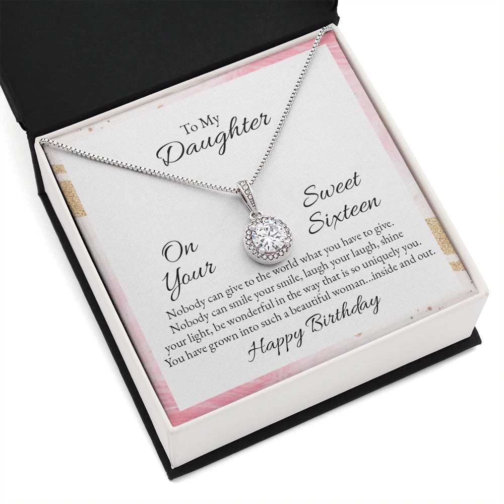 To My Daughter - Nobody can give to the world Eternal Hope Necklace -
