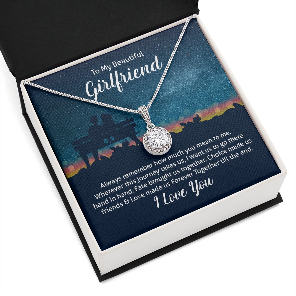To my beautiful wife - always remember how much you mean to me Eternal Hope Necklace -