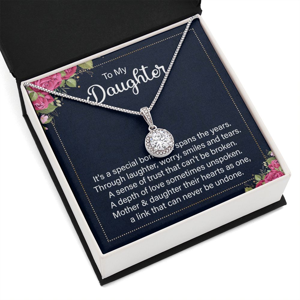 To my daughter - it's a special bond Eternal Hope Necklace -