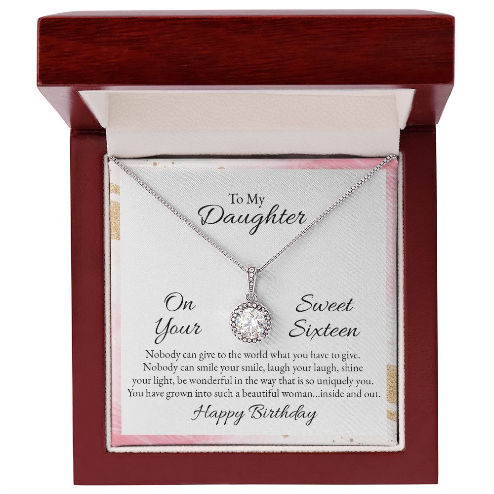 To My Daughter - Nobody can give to the world Eternal Hope Necklace -