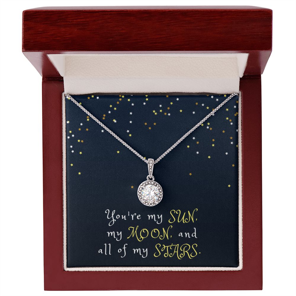 Sun Moon Stars Eternal Hope Necklace -
