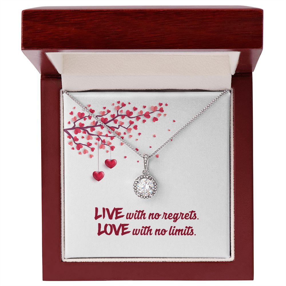 Hearts Message Card 7-01-01 Eternal Hope Necklace -