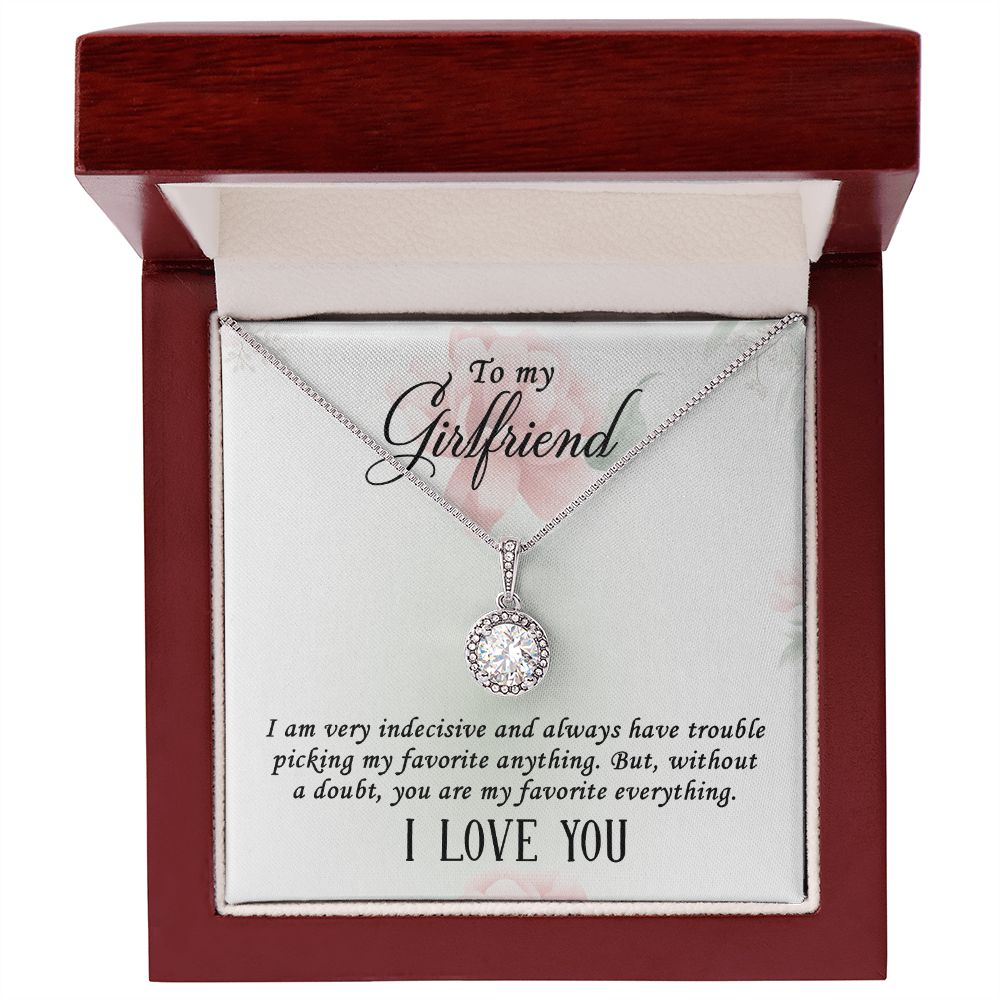 To my girlfriend-I AM VERY INDECISIVE Eternal Hope Necklace -