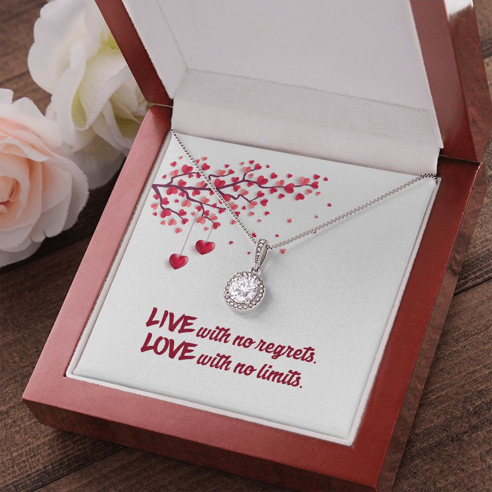 Hearts Message Card 7-01-01 Eternal Hope Necklace -