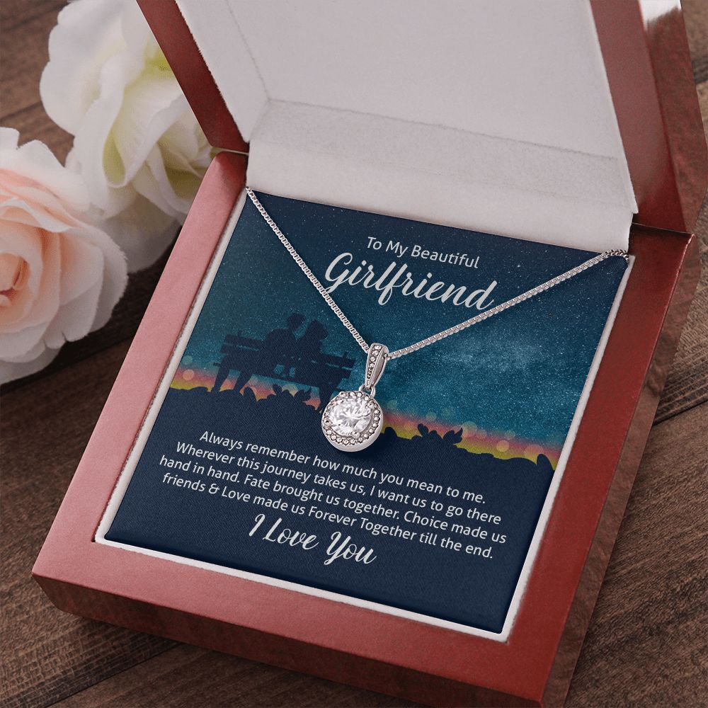 To my beautiful wife - always remember how much you mean to me Eternal Hope Necklace -