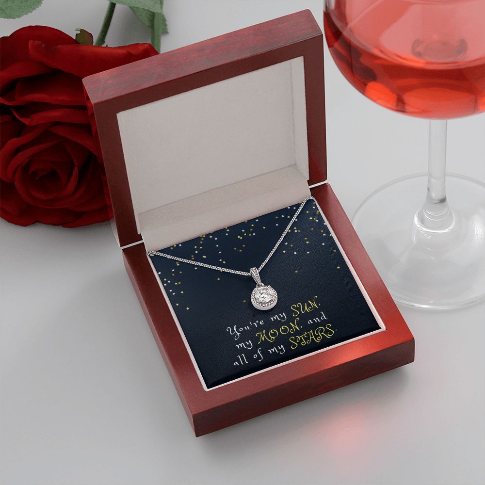 Sun Moon Stars Eternal Hope Necklace -