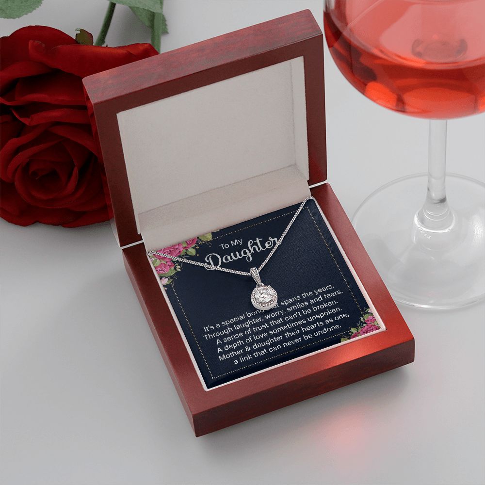 To my daughter - it's a special bond Eternal Hope Necklace -