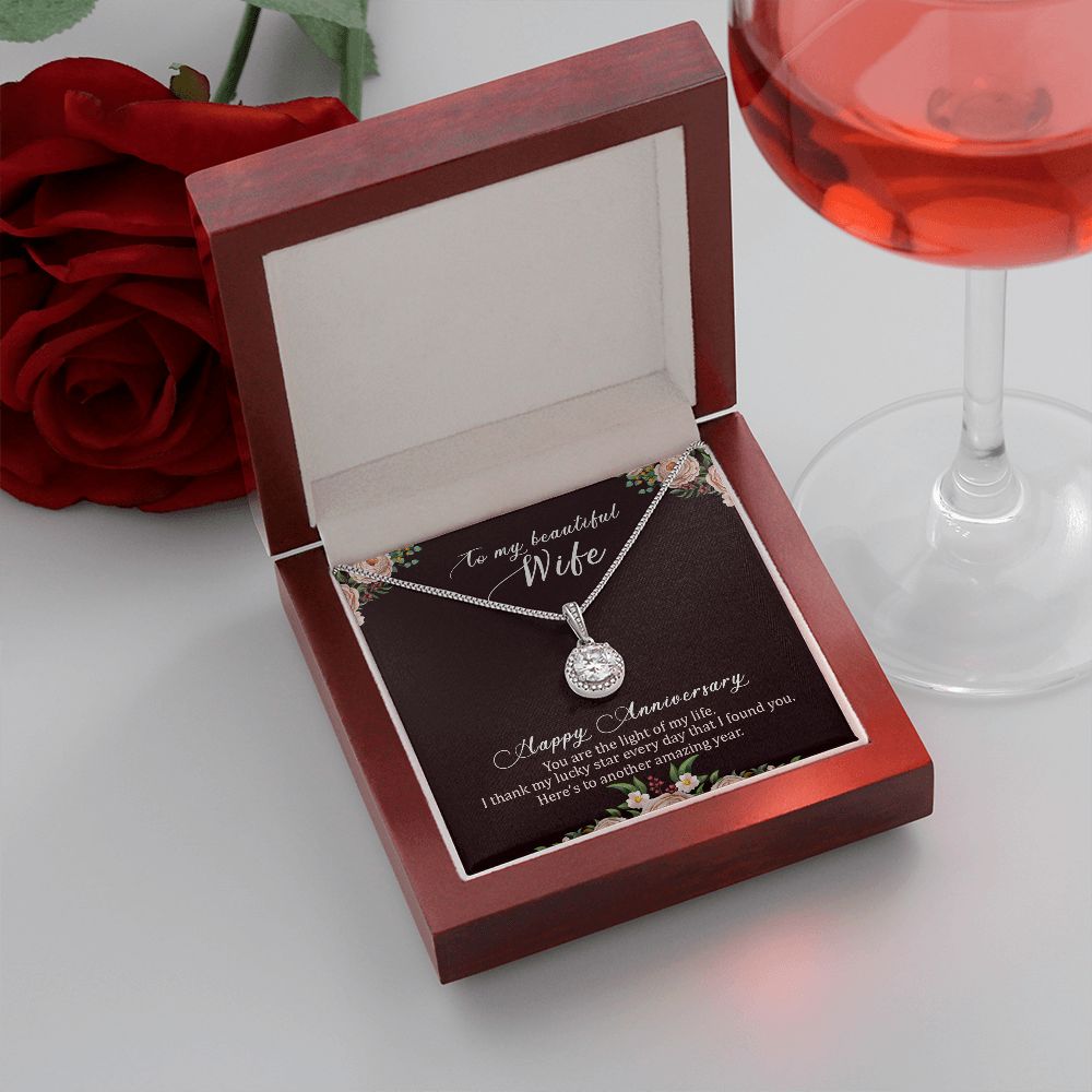 To my beautiful wife happy anniversary Eternal Hope Necklace -