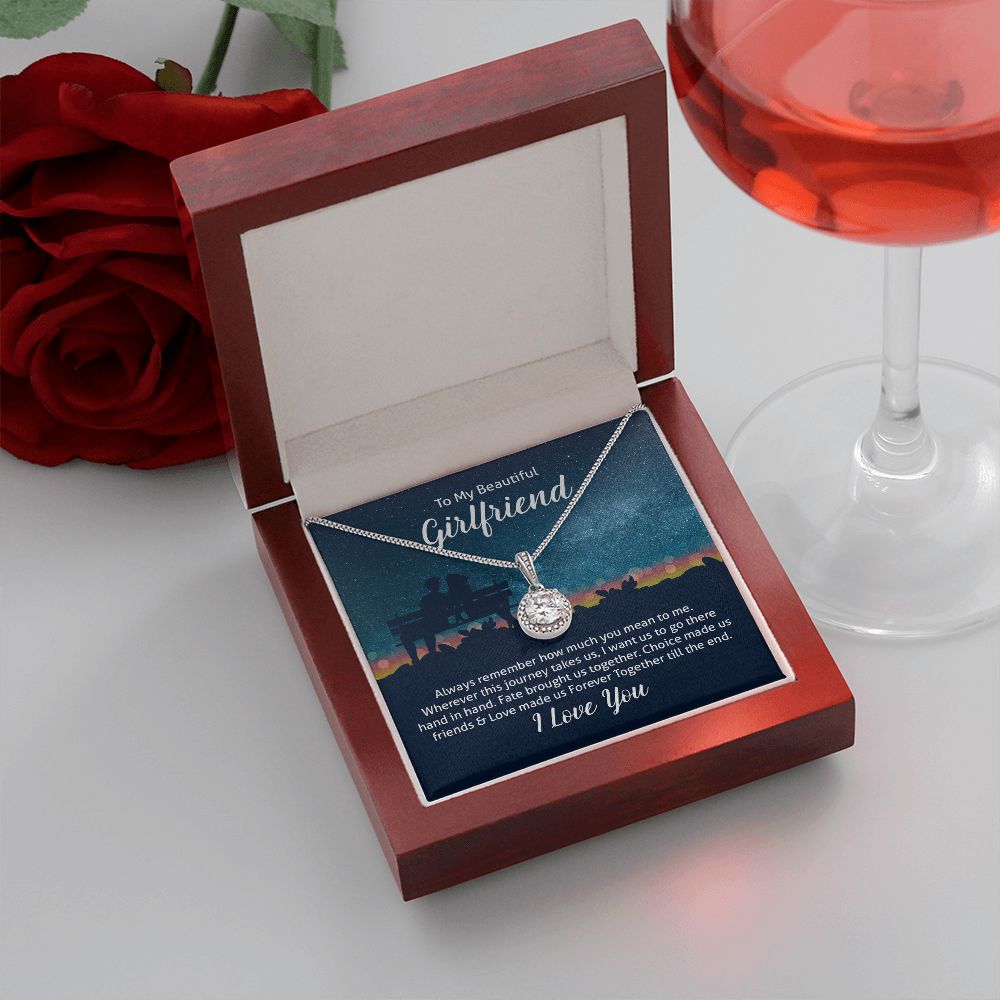 To my beautiful wife - always remember how much you mean to me Eternal Hope Necklace -