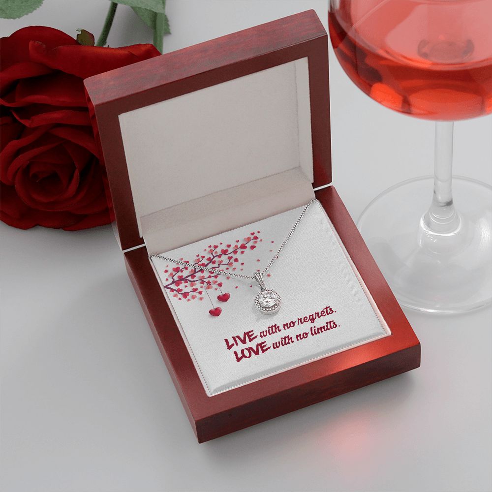 Hearts Message Card 7-01-01 Eternal Hope Necklace -