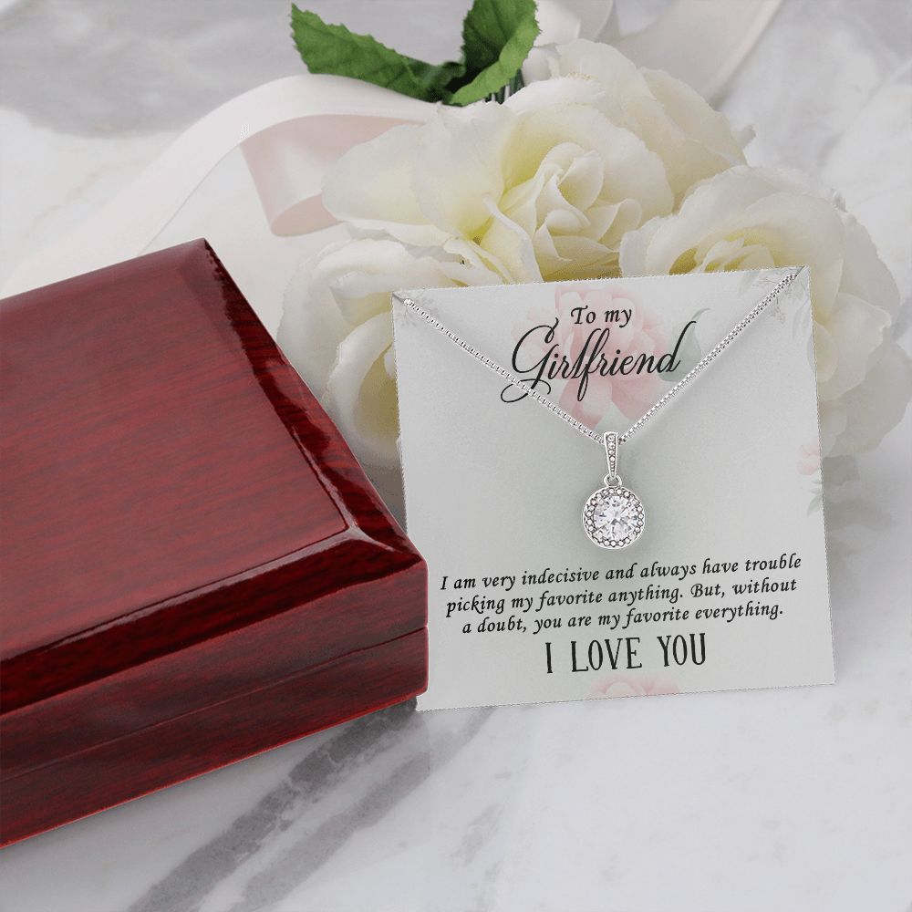 To my girlfriend-I AM VERY INDECISIVE Eternal Hope Necklace -