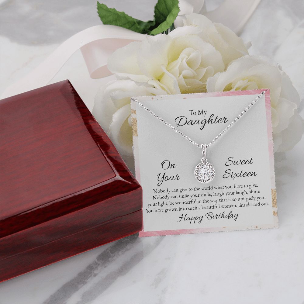 To My Daughter - Nobody can give to the world Eternal Hope Necklace -