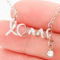 Scripted Love Necklace - To My Wife In a Thousand Lifetimes