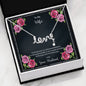 Scripted Love Necklace - To My Wife In a Thousand Lifetimes