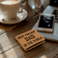 Best Freakin' Dad in the World Leather Wallet – Gift for Dad or Husband