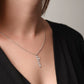 Personalized Multi Name Vertical Pendant Necklace - WifeM18