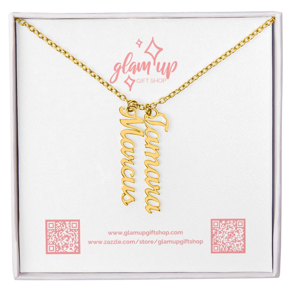 Personalized Multi Name Necklace