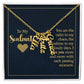 To My Soulmate Personalized Vertical Multi Name Necklace