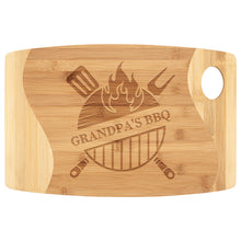 Load image into Gallery viewer, Custom BBQ Board, BBQ Cutting Board, Meat Cutting Board, Custom Steak Board, Custom Serving Board, Custom Cutting Board, Grilling Gift