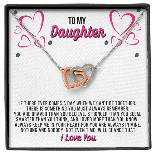 To My Daughter - Loved More Than You Know - Necklace - IHNDaughterM28A