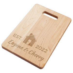 Personalised Custom Engraved Wooden Chopping Board Cheese Board Serving Board Cutting Novelty Gift Birthday Christmas Housewarming Wedding