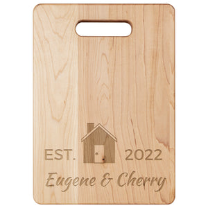 Personalised Custom Engraved Wooden Chopping Board Cheese Board Serving Board Cutting Novelty Gift Birthday Christmas Housewarming Wedding