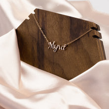 Load image into Gallery viewer, Script Personalized Name Necklace