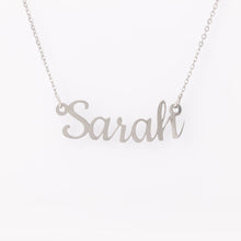 Load image into Gallery viewer, Script Personalized Name Necklace