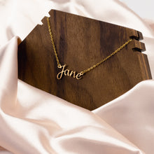 Load image into Gallery viewer, Script Personalized Name Necklace
