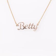 Load image into Gallery viewer, Script Personalized Name Necklace