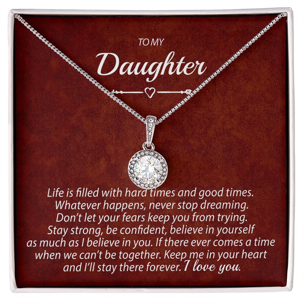 Daughter10A Red Ornate Background-01 Eternal Hope Necklace -