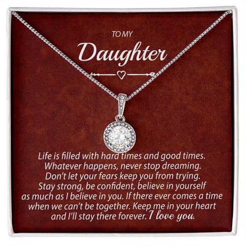 Daughter10A Red Ornate Background-01 Eternal Hope Necklace -