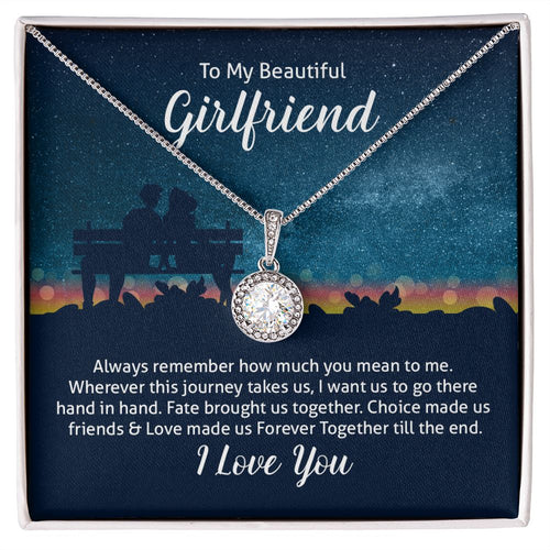 To my beautiful wife - always remember how much you mean to me Eternal Hope Necklace -