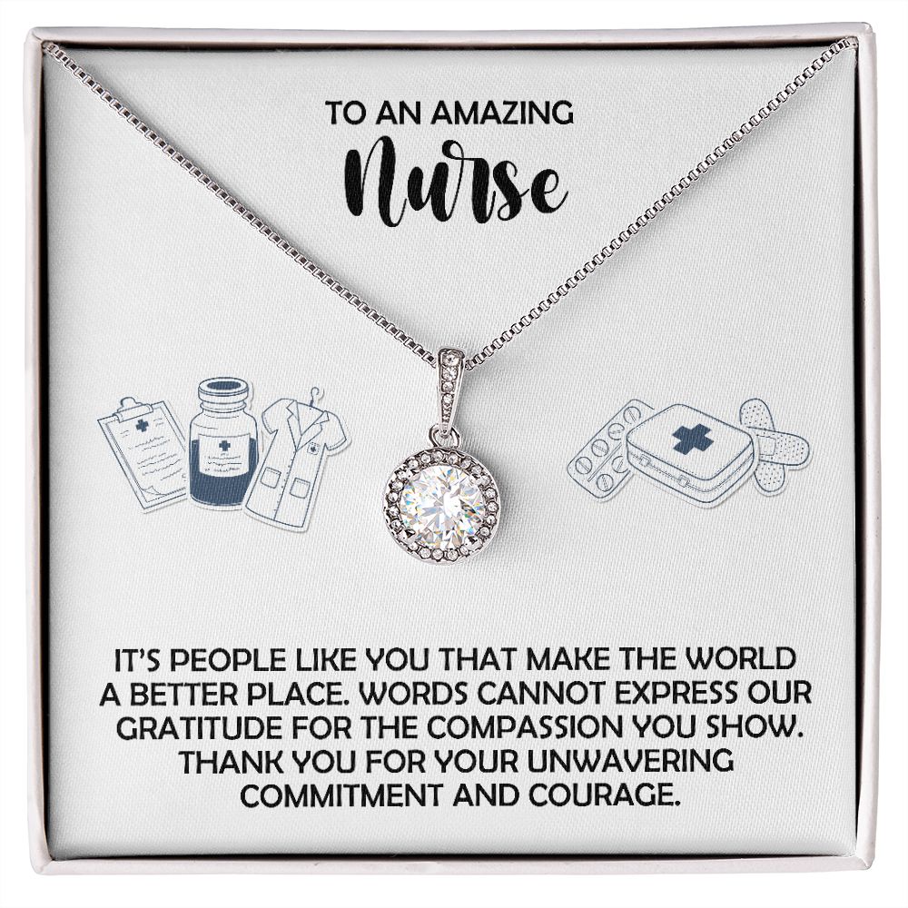 Nurse 2 White-01 Eternal Hope Necklace -
