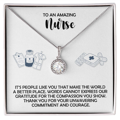 Nurse 2 White-01 Eternal Hope Necklace -