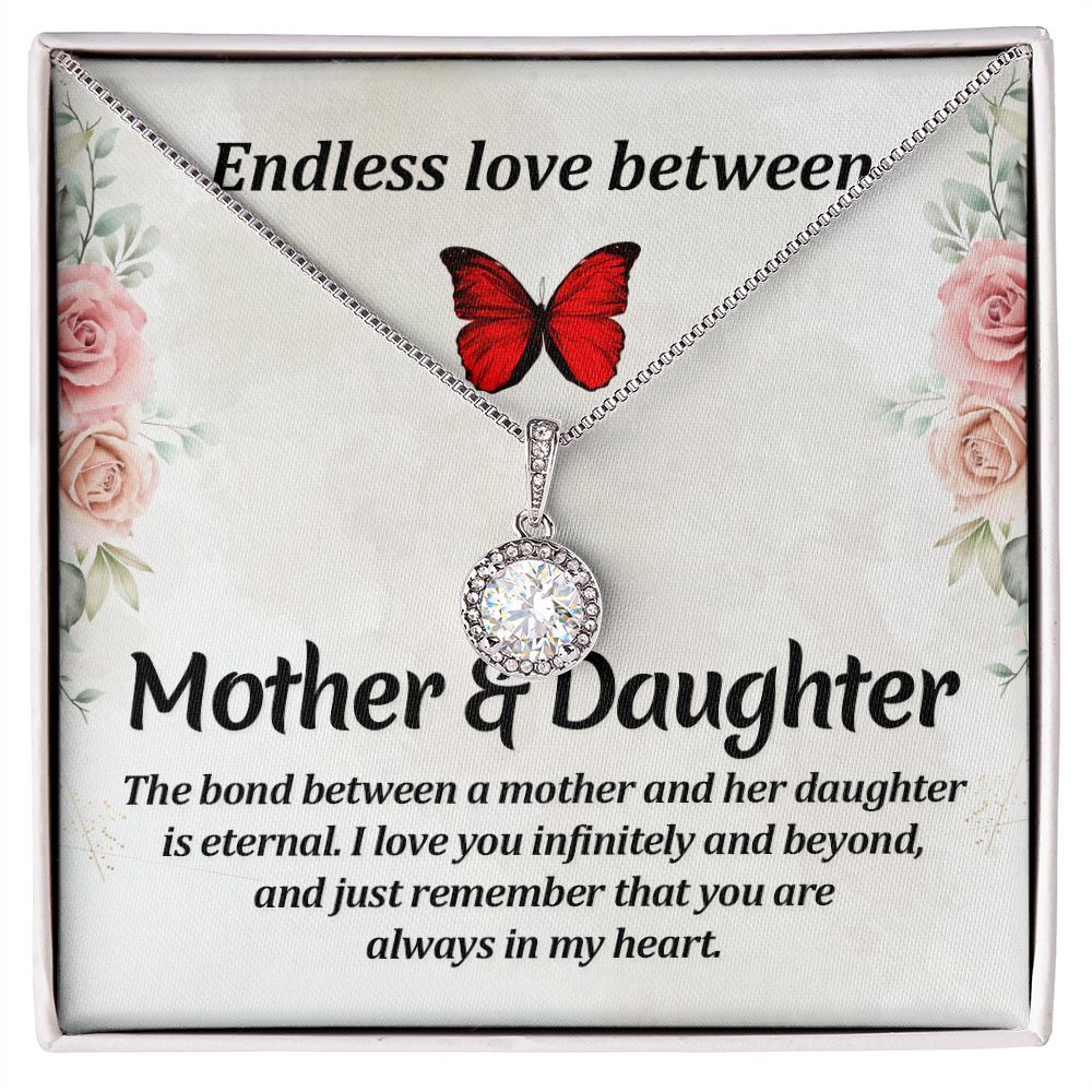 Endless love between mother and daughter Eternal Hope Necklace -