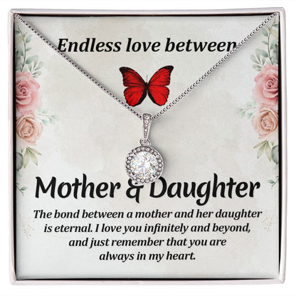 Endless love between mother and daughter Eternal Hope Necklace -