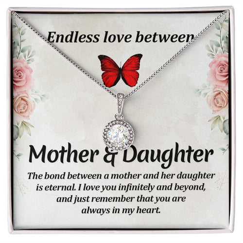 Endless love between mother and daughter Eternal Hope Necklace -
