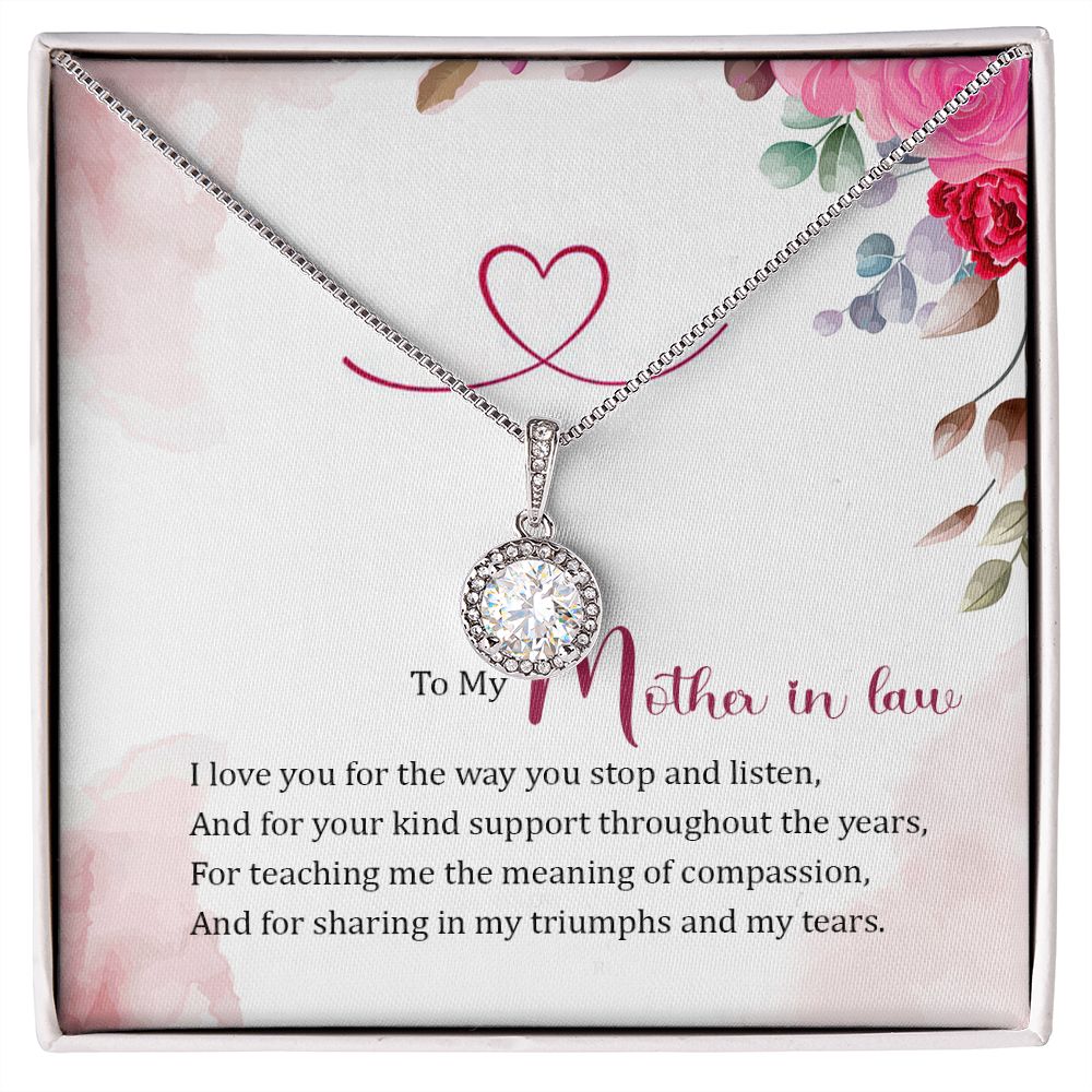 To my Mother in Law Eternal Hope Necklace -