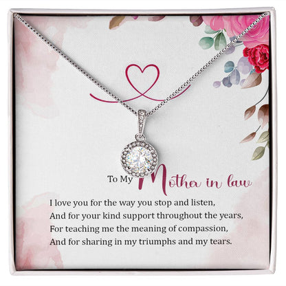 To my Mother in Law Eternal Hope Necklace -