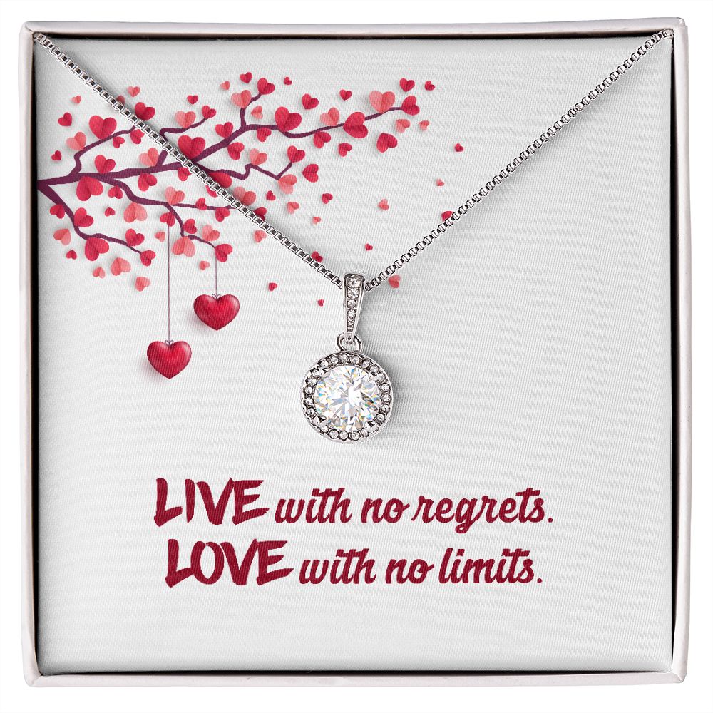 Hearts Message Card 7-01-01 Eternal Hope Necklace -