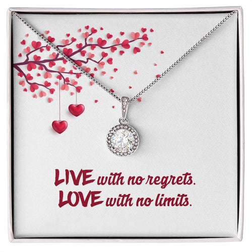 Hearts Message Card 7-01-01 Eternal Hope Necklace -